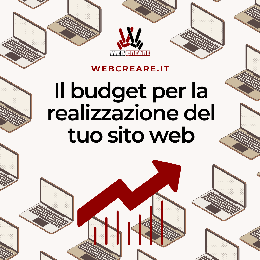 budget per la realizzazione del tuo sito web