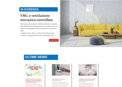 sito web Villa Impianti Castiglione Olona