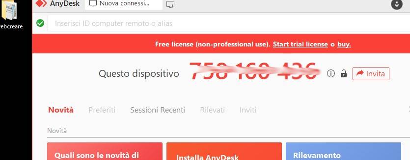 web creare assistenza remota 