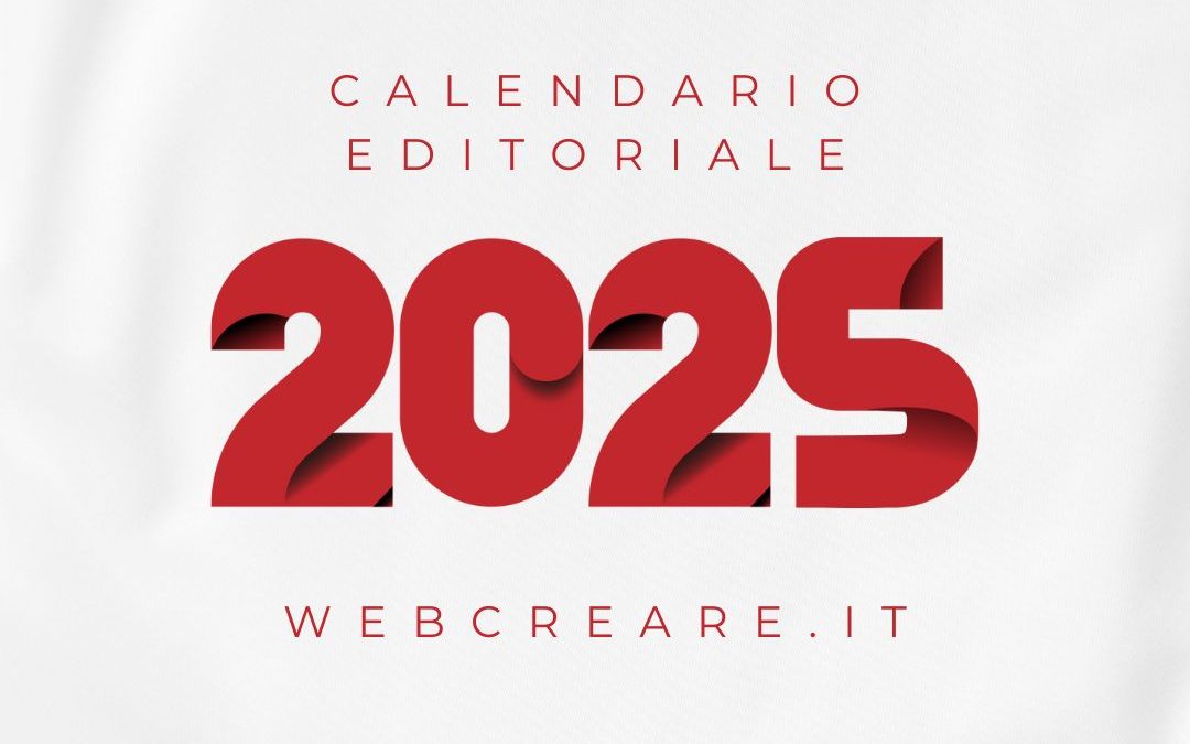 Calendario editoriale marketing 2025